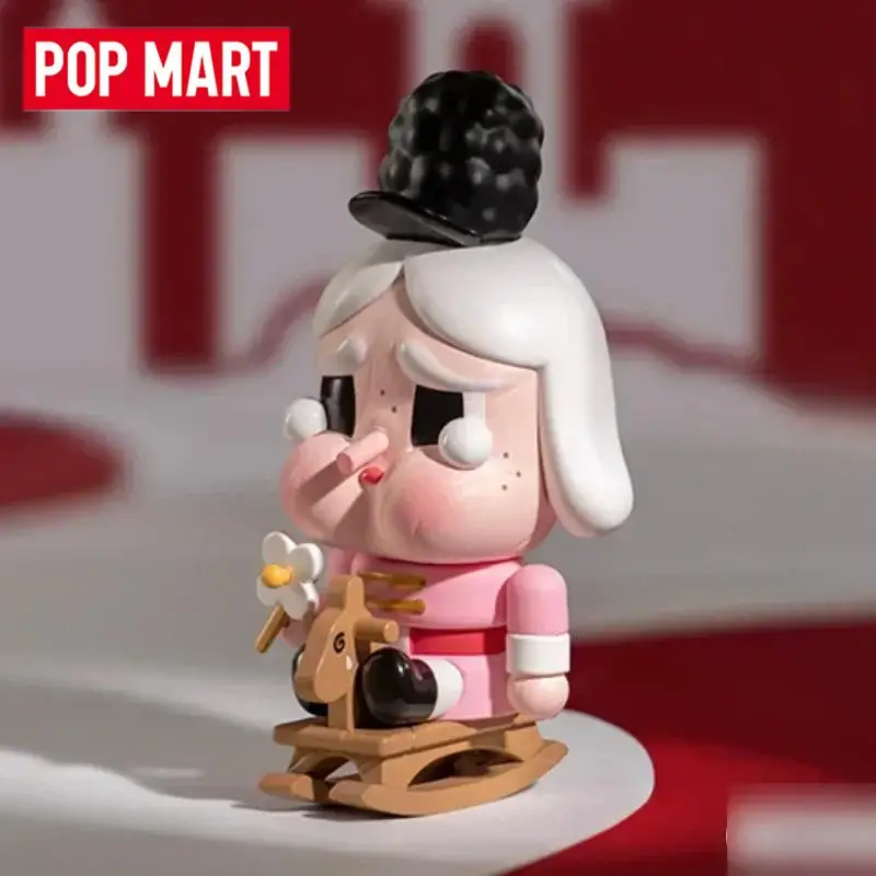 

POP MART Crybaby Lonely Рождественская серия слепая коробка Mystery Box Guess Bag игрушки кукла милая аниме фигурка настольный орнамент коллекция