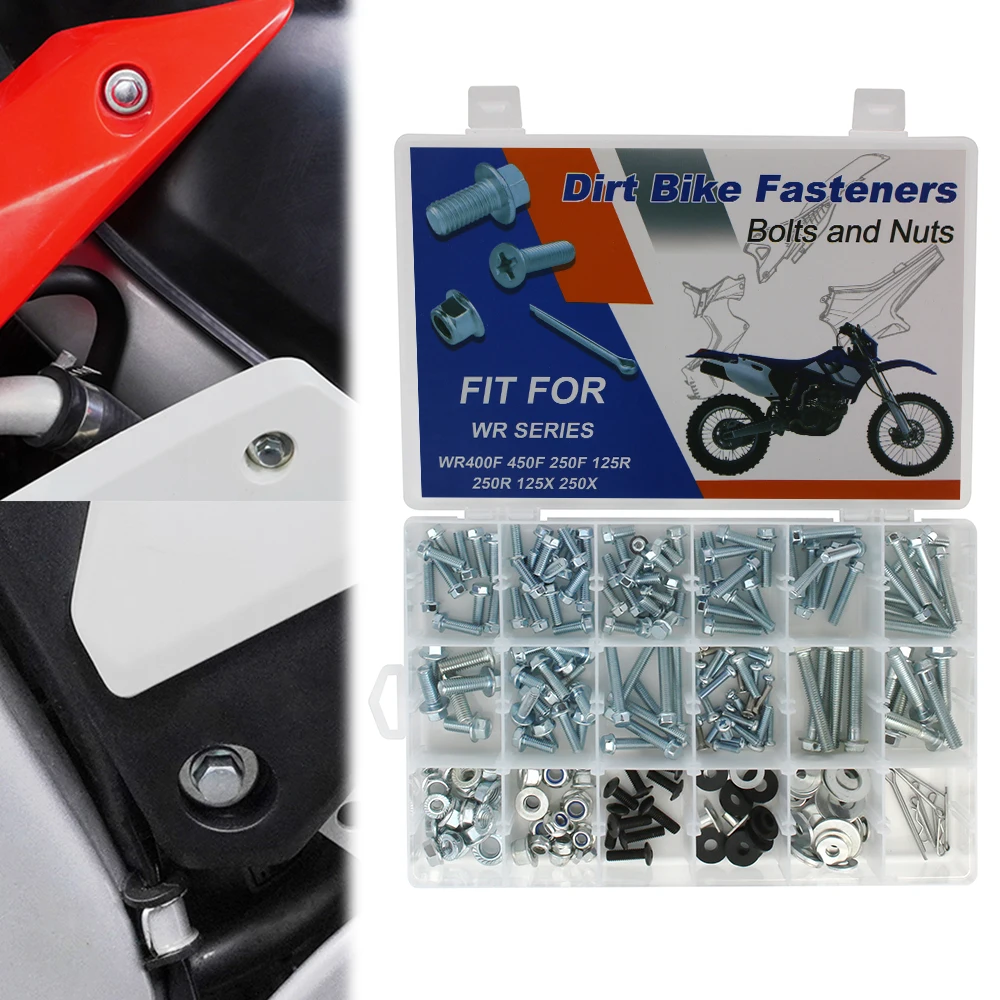 

Plastic Frame Fender Body Engine Bolts Kit Plastics Bodywork Fit For Yamaha WR400F WR450F WR250F WR125R WR250R WR125X WR250X