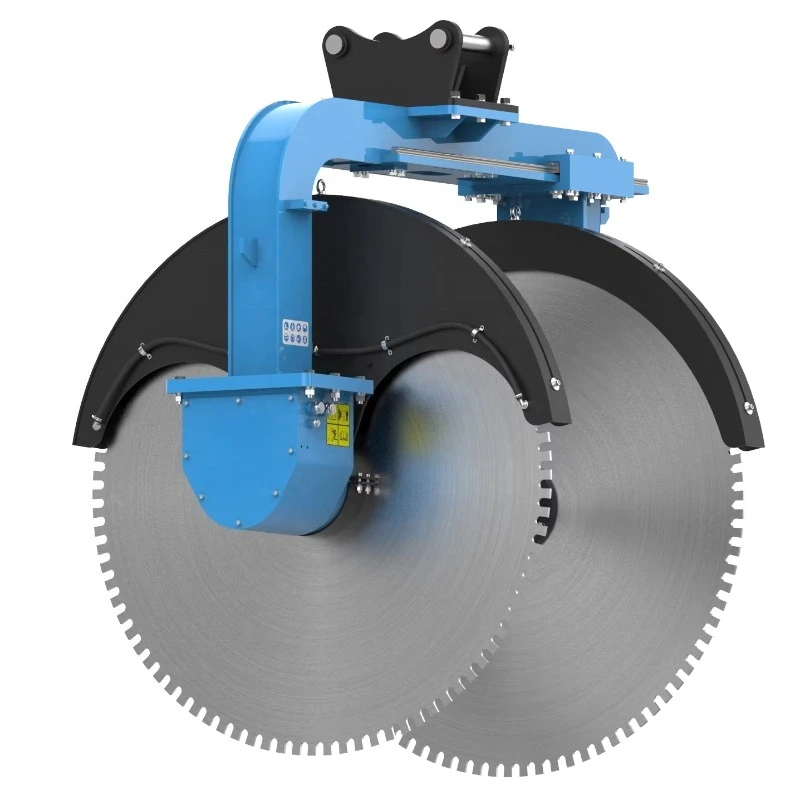 Hot Sale Metal Cutting Excavator Concrete Saw For Excavator Attachments Hydraulic Rock Saw Quick Automatic Braking Function