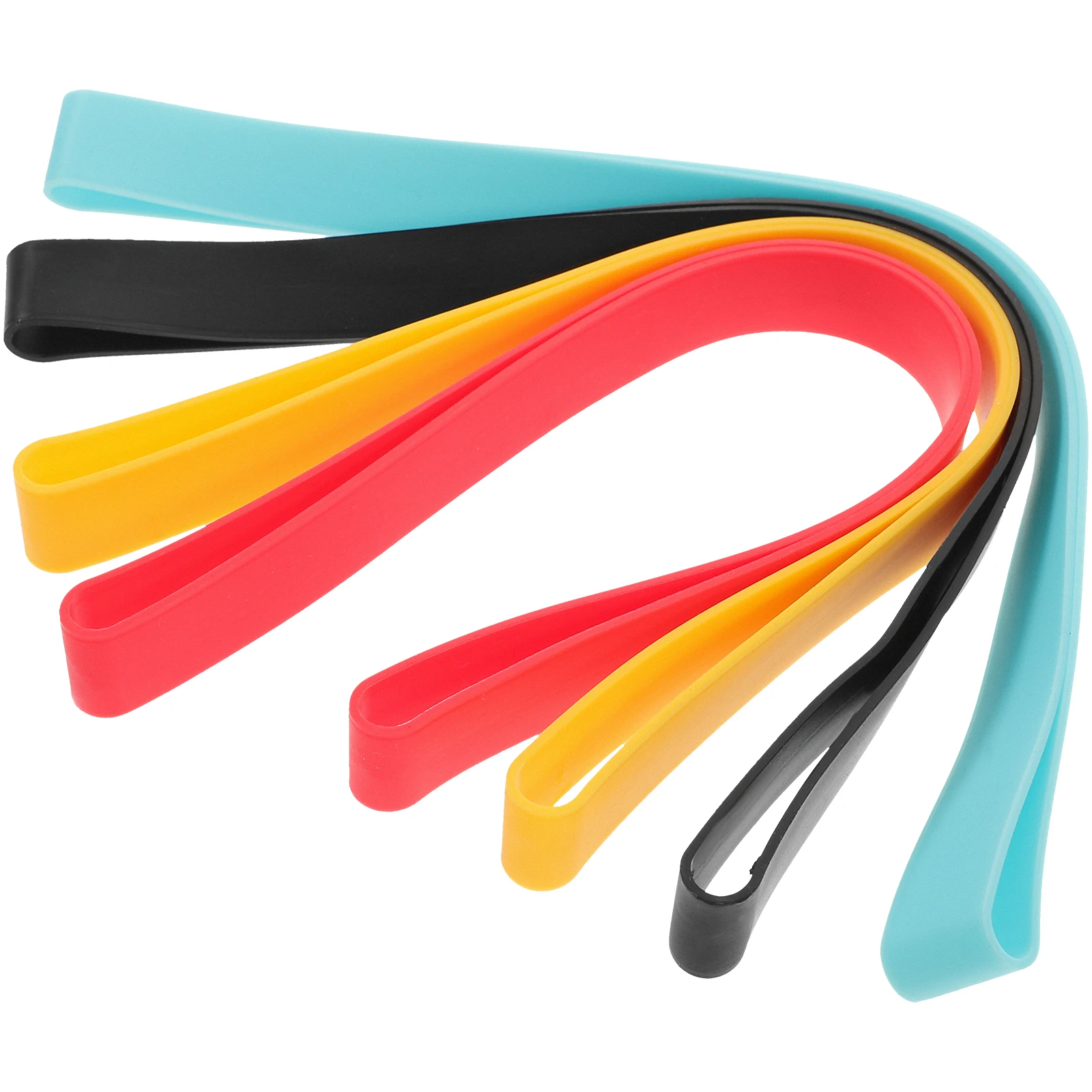

4 Pcs Chaise Longue Beach Towel Elasticated Straps Silica Gel Bands Stretch