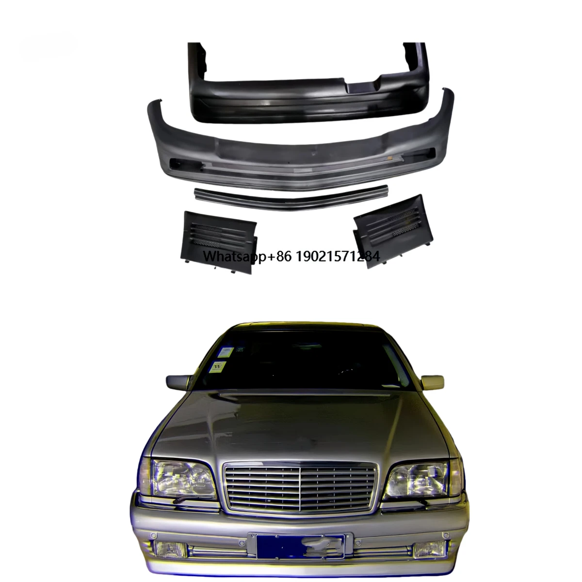 Used for  S-class W140 Before and After the Modification of the Car Bumper Car Bumper Car Parts Body Kit