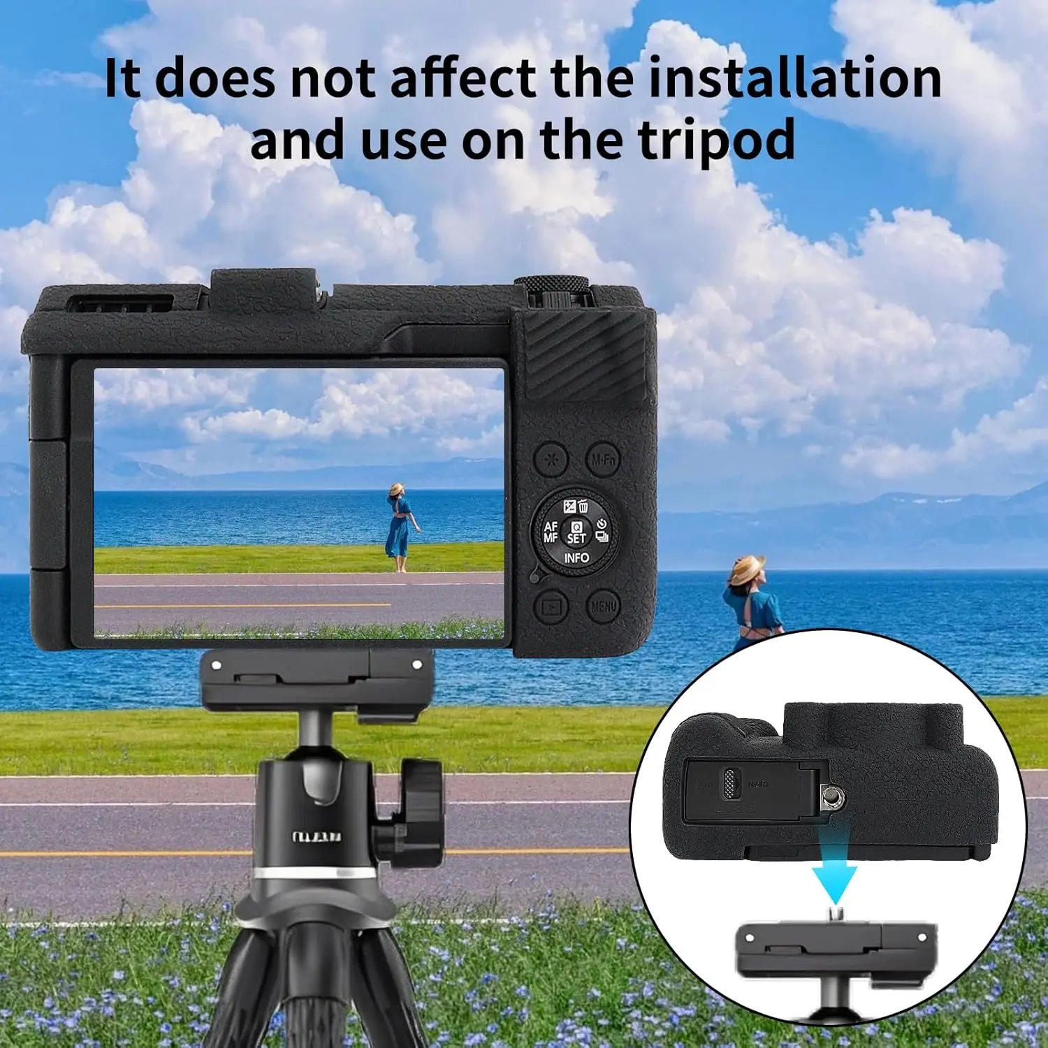 

For Canon PowerShot V1 Protective Body Case Skin protector cover protective case Camera bag