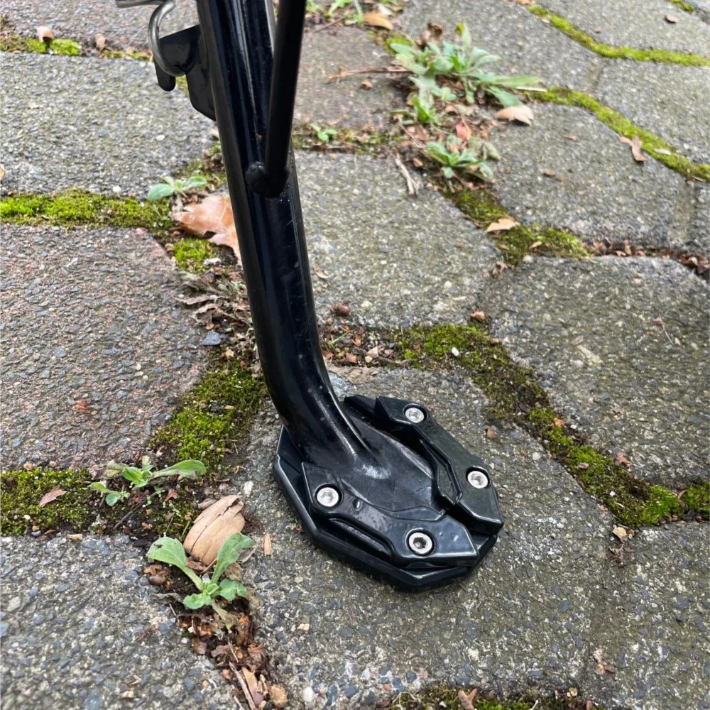 

Motorcycle Bike Kickstand Extender Foot Side Stand Extension Foot Pad Support Plate Motorbike Accessory CNC Aluminum Alloy