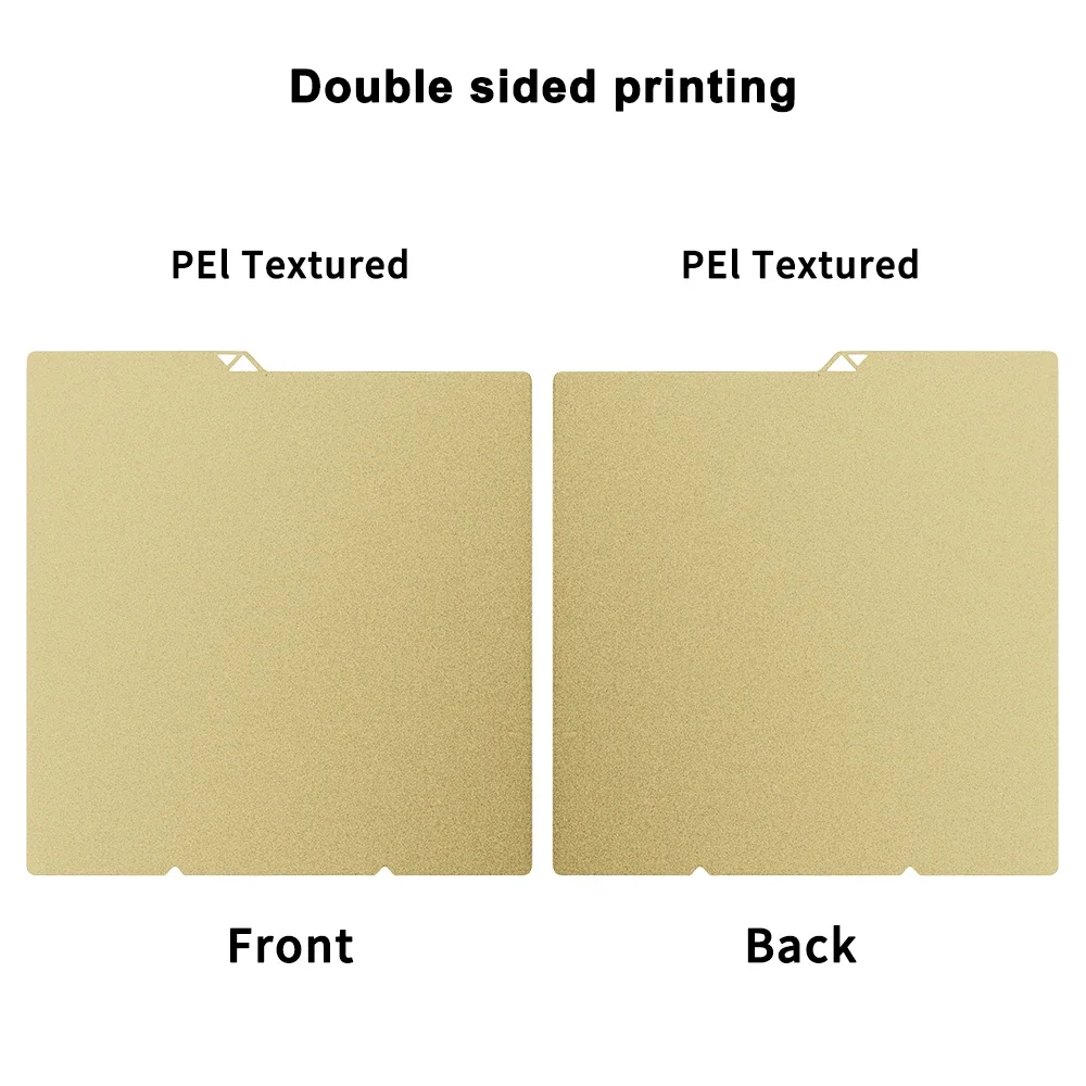 For Anycubic Kobra S1 Plate Pei Sheet 264x276mm Textured Kobra X Combo Build Plate Double Sided PEO PET Kobra S1C build Plate image 3