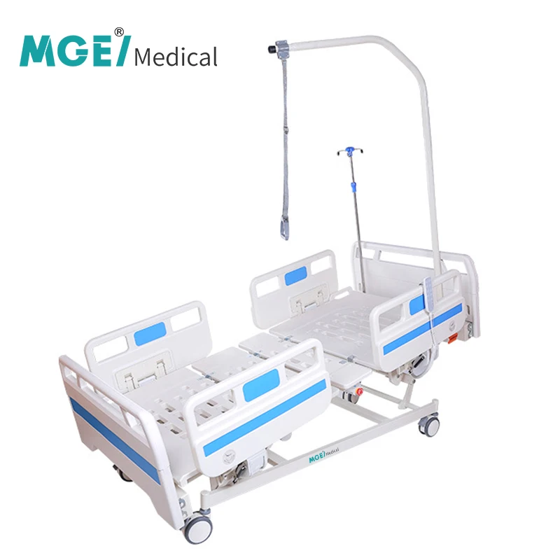 MGE-ED5 Medige Comfortable Patient Adjustable High End 5 Function Medical Beds Equipment Electric Luxury Intensive Care Beds