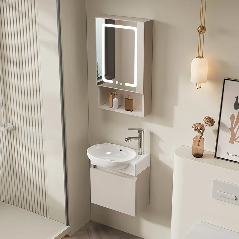 Narrow White Cupboa… - image