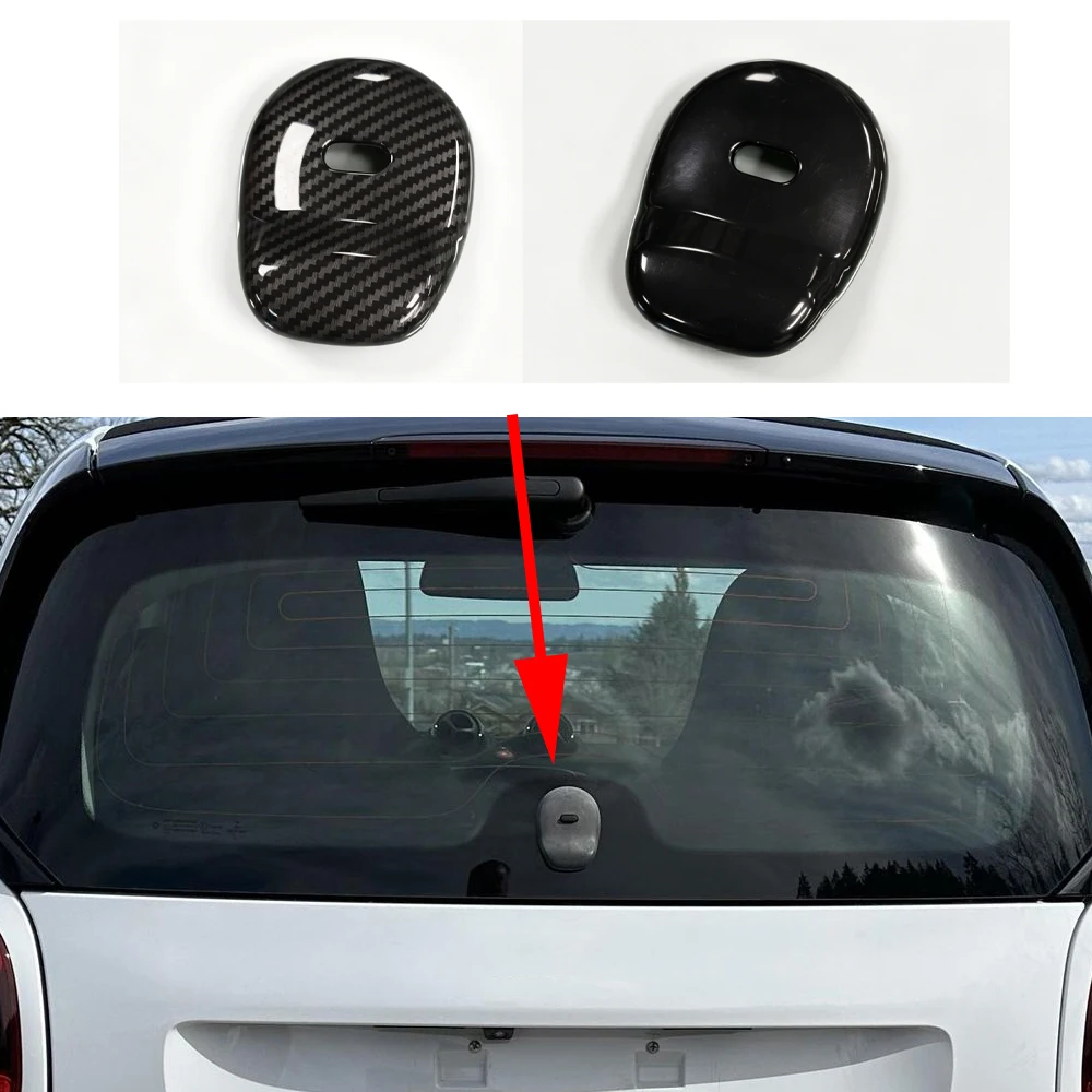 Car Trunk Door Handle Cover Rear Windshield Sticker for Smart Fortwo C453 Brabus W453 EQ Fortwo 2015 2016 2017 2018 2019 -2024 view 5