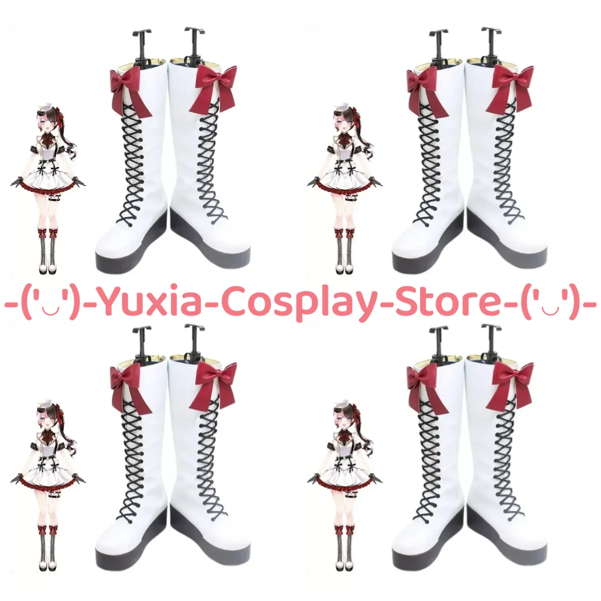 

Юксиакосплей! Hinano Tachibana Обувь для косплея Аниме Игровой персонаж Опора Сапоги из искусственной кожи Хэллоуин Карнавальный костюм для вечеринки