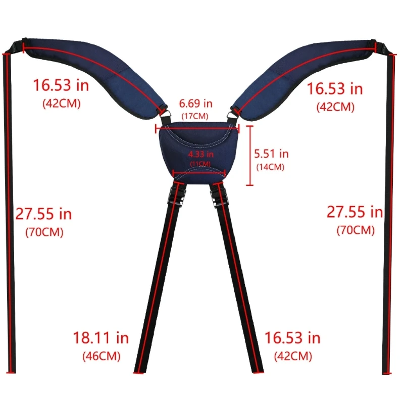 Sangle d'épaule étanche pour Golf, à universel, sangle transport confortable