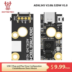 BIGTREETECH BTT ADXL345 V2.0 Accelerometer Board Stealthburner For Klipper Extruder Hotend Rspberry Pi 3D Printer Parts