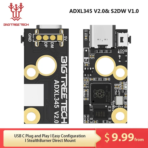 BIGTREETECH BTT ADXL345 V2.0 tablero acelerómetro Stealthburner para extrusora Klipper Hotend Rspberry Pi piezas de impresora 3D