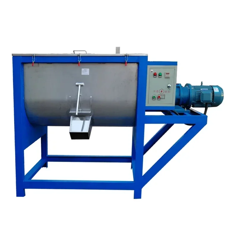 Double Helix Ribbon Mixer 200 300 480 500 1000 5000 kg/ Industrial  Horizontal Mixing Machine Blender Dry Powder Mixer