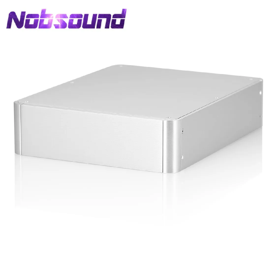 Nobsound HiFi-Aluminium-Chassis für DIY-Verstärker, Vorverstärker, Kopfhörerverstärker, Metallgehäuse, DAC-Box