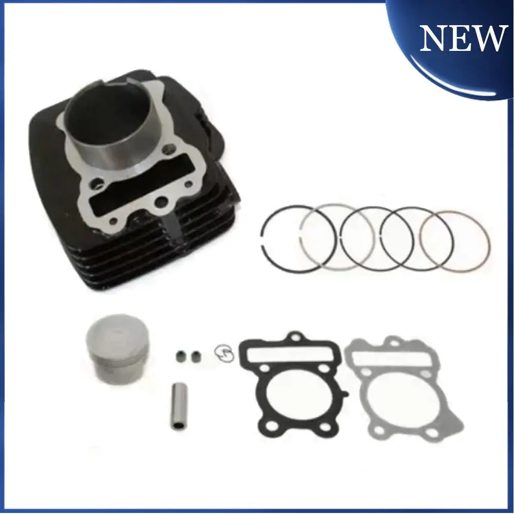 

1 Set New Motorcycle Cylinder Kit For Bajaj Boxer150 Bore Piston Diameter 56mm Cylinder Piston Big Bore Kit Accessories Parts