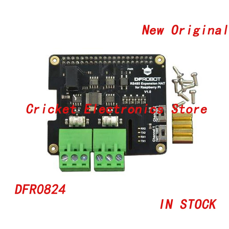 DFR0824 CH432T, TP75176E RS485 Interface Raspberry Pi Platform Evaluation Expansion Board