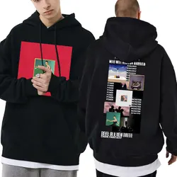 Rapper Kanye West My Beautiful Dark Twisted Fantasy Cover felpa con cappuccio da uomo Hip Hop Casual con cappuccio Donda The College Dropout felpa