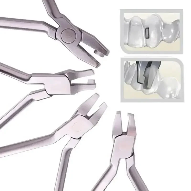 

Dental Orthodontic Aligner Pliers Hole Punch Pliers Retainer Clear Aligners Thermal Forming Forcep Tear Drop Pliers Tools