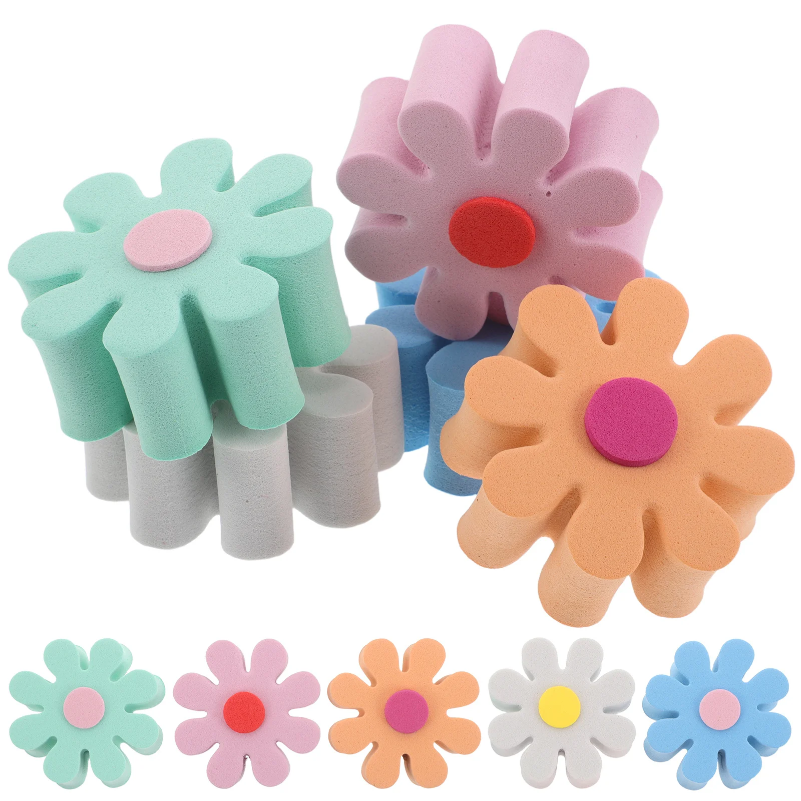 10 قطعة هوائي السيارة الديكور أزهار لطيفة توبر للمركبات والشاحنات وسيارات الدفع الرباعي اكسسوارات السيارات الخارجية الكرة الجوية الزخرفية #2