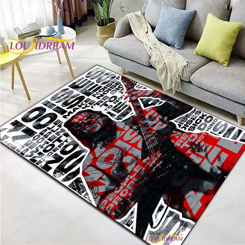 HEAVY-METAL-S-SLIPKNOT-BAND UnSlip Carpet for Bedroom Living Room Playroom Sofa Rug,Kitchen,Door,Prayer Floor Mat Gift Alfombra