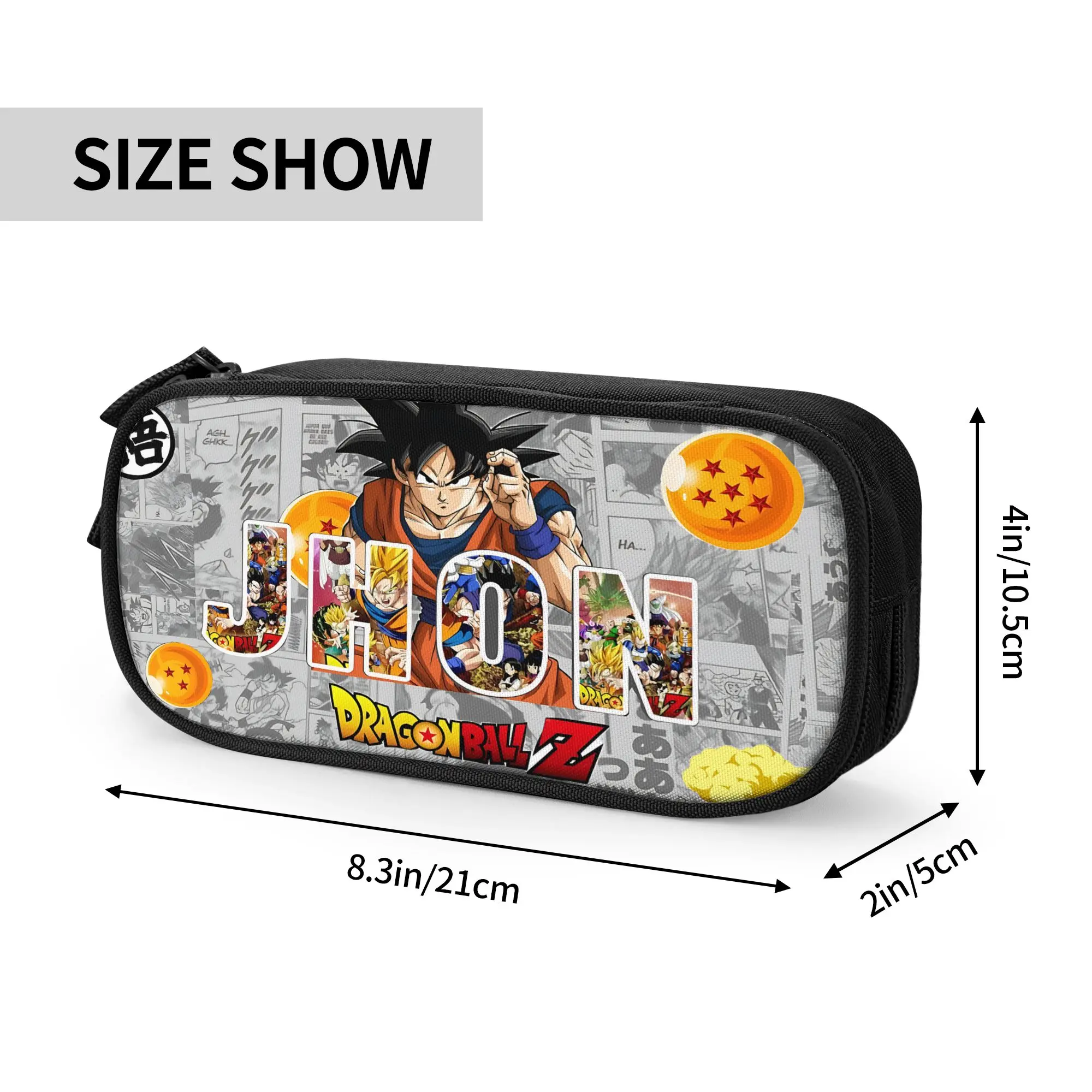Custom Dragon Ball Z Large Capacity Bags for Child  Handheld Study Bag for Boys Gilrs Kids