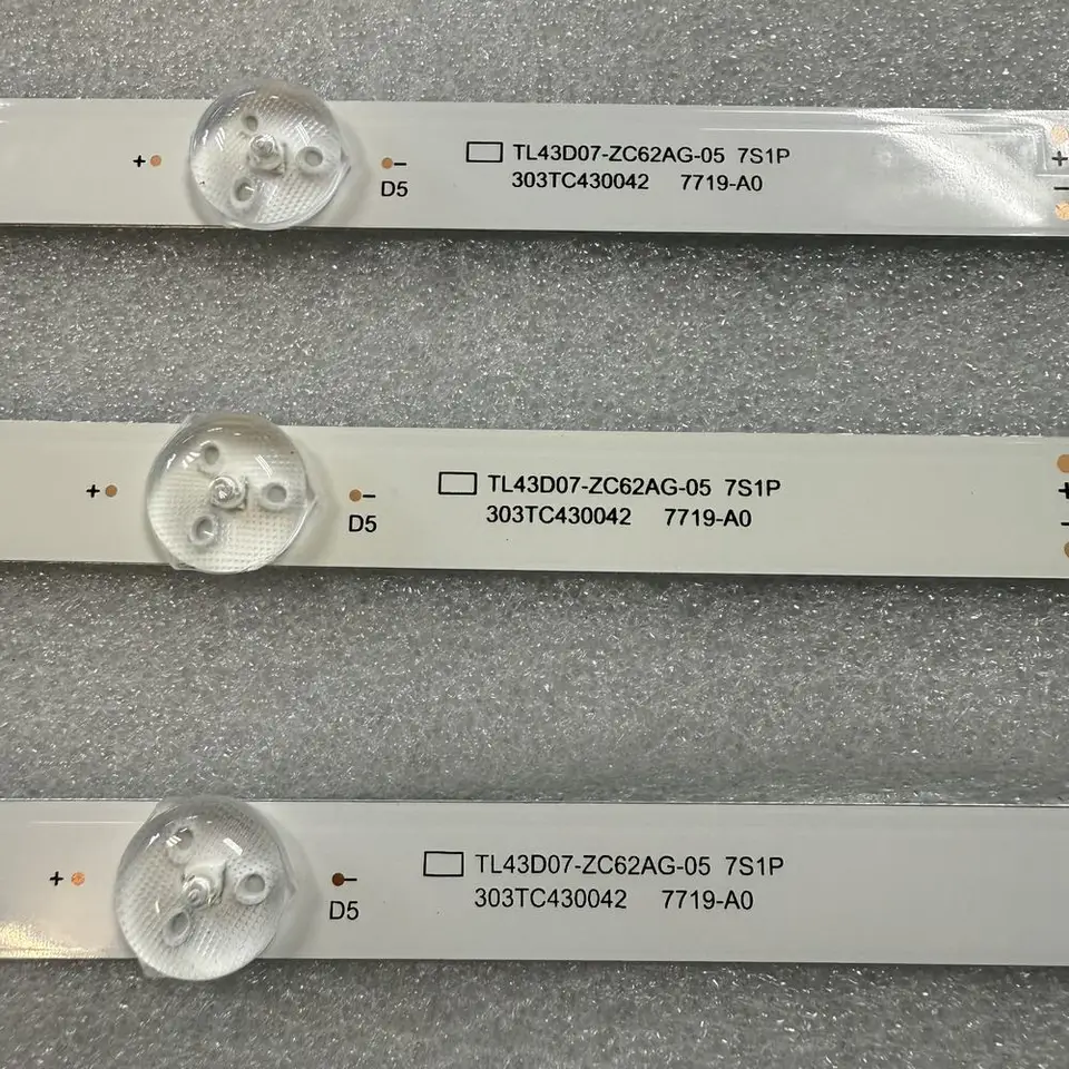 3pcs/set LED Strip For LVU430BEDX 43UP7000PUA 43UN70006LA