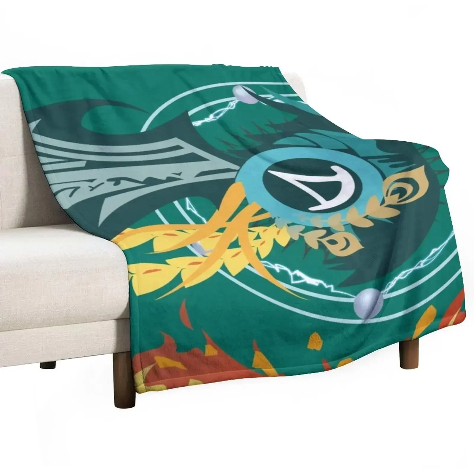 FFXIV Summoner Job Mat Throw Blanket Designers Luxury Designer Baby Sofa Beautifuls Thin Blankets