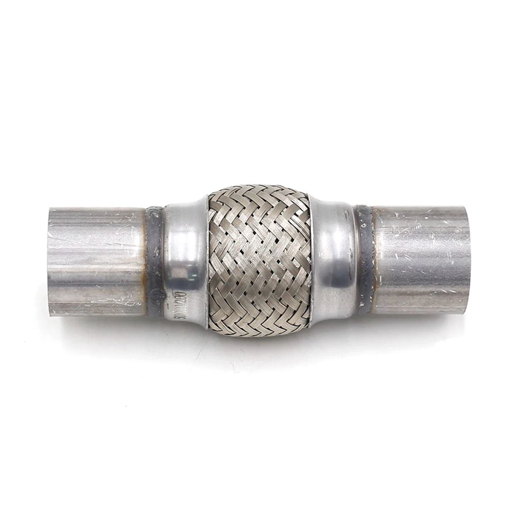 

Stainless Steel Corrugated Hose Exhaust Accessories Car Modification Parts Durable Easy Install Protect Engine Pieces Save Money