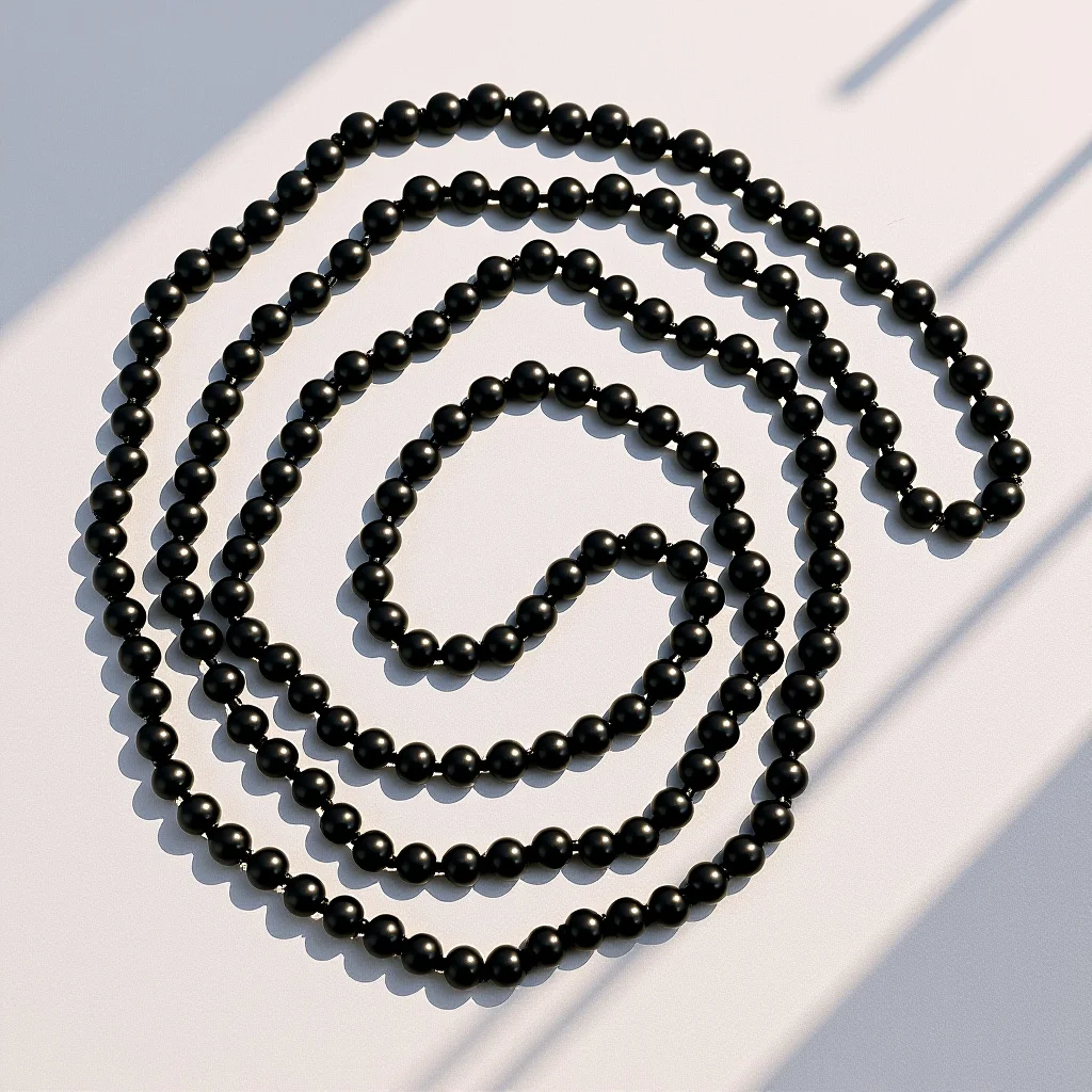 

1.5m Long Sweater Chain for Women Elegant Simulated Pearl Necklace Decoration Lightweight Comfortable Wear Retro Style Fashion