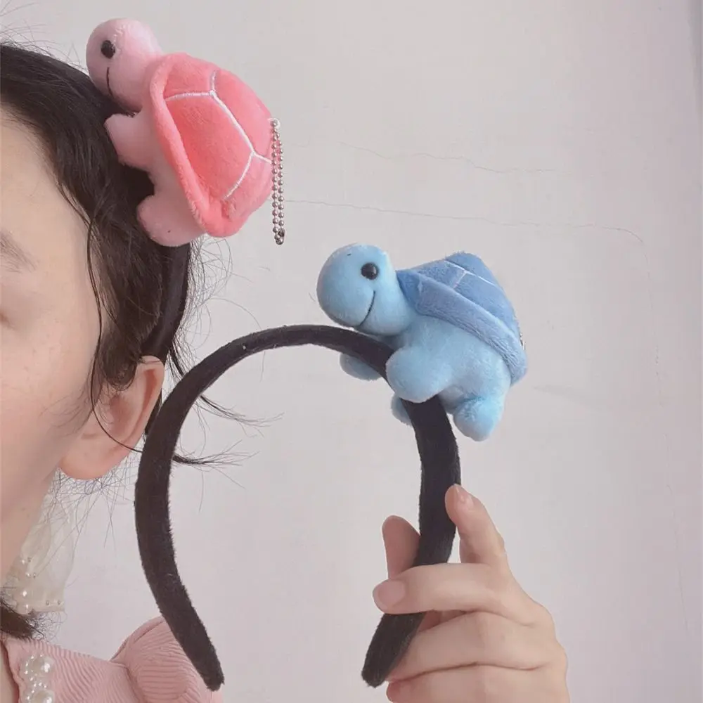 Cute Cartoon Turtle Headband Novelty Creativity Animal Turtle Headband Hair Accessories Face Wash Headband Photograph Session