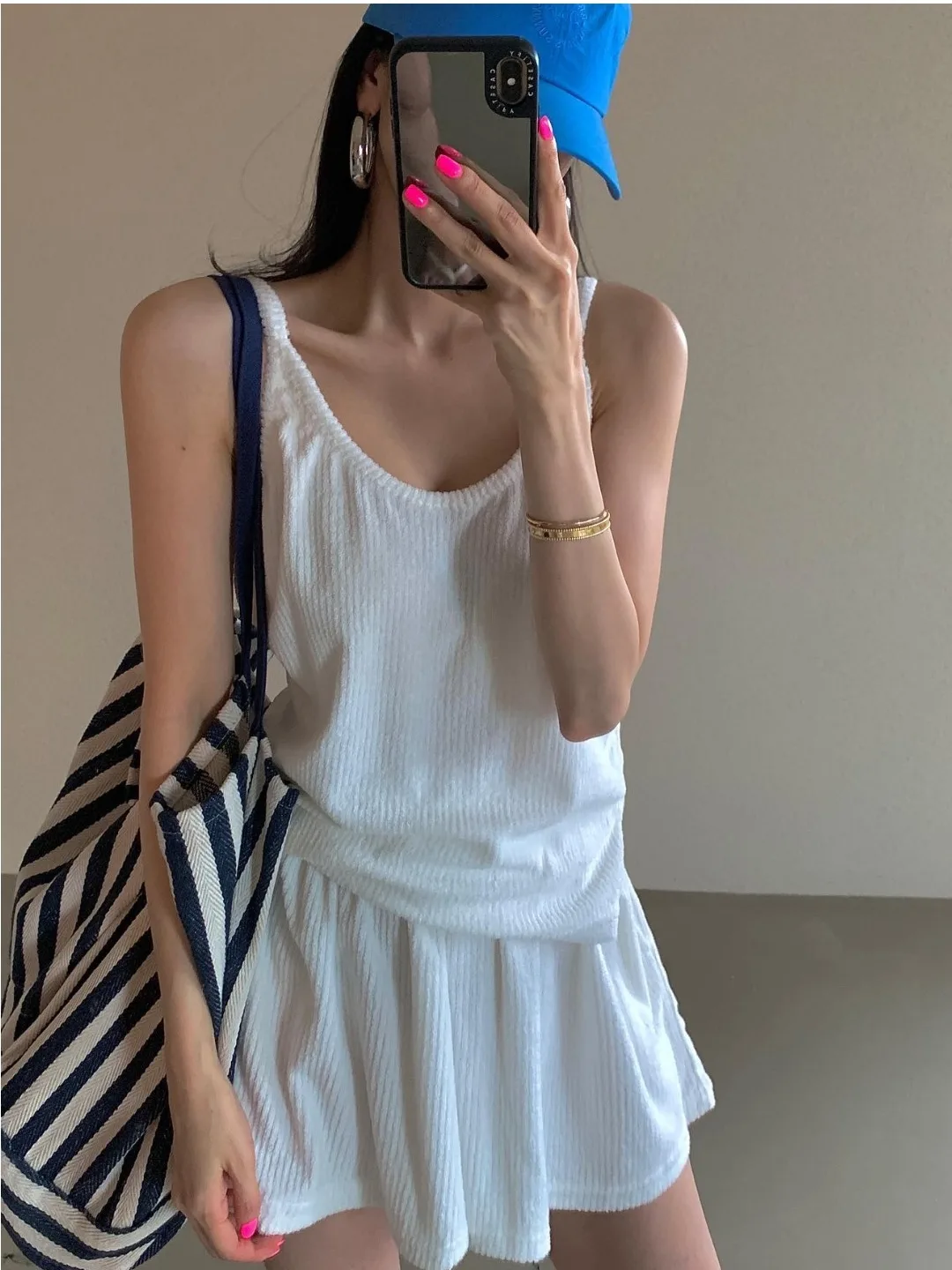 Koreanische Sle frauen Sexy Casual Biker ort Set Kleine Größe V-Ne Zwei-Stück Anzug Frühling Faion Trend Oberen und Bot