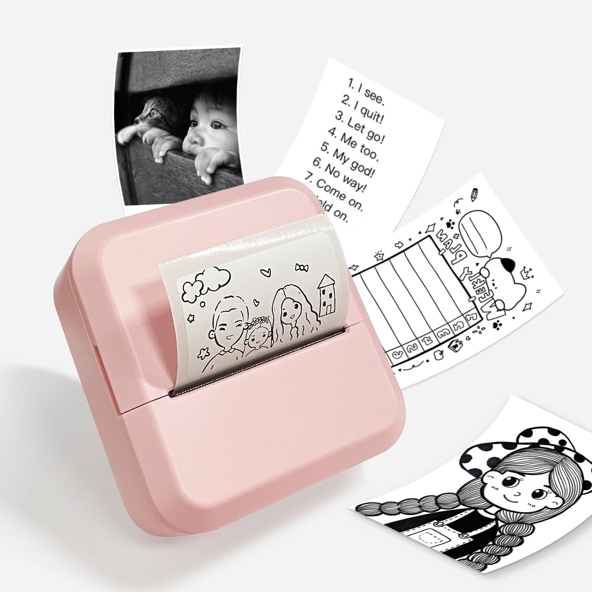 Marklife S2 Wireless Bluetooth Label Printer Portable Thermal Printer Similar as D11 D110 D101 Label Machine Mini Label Maker