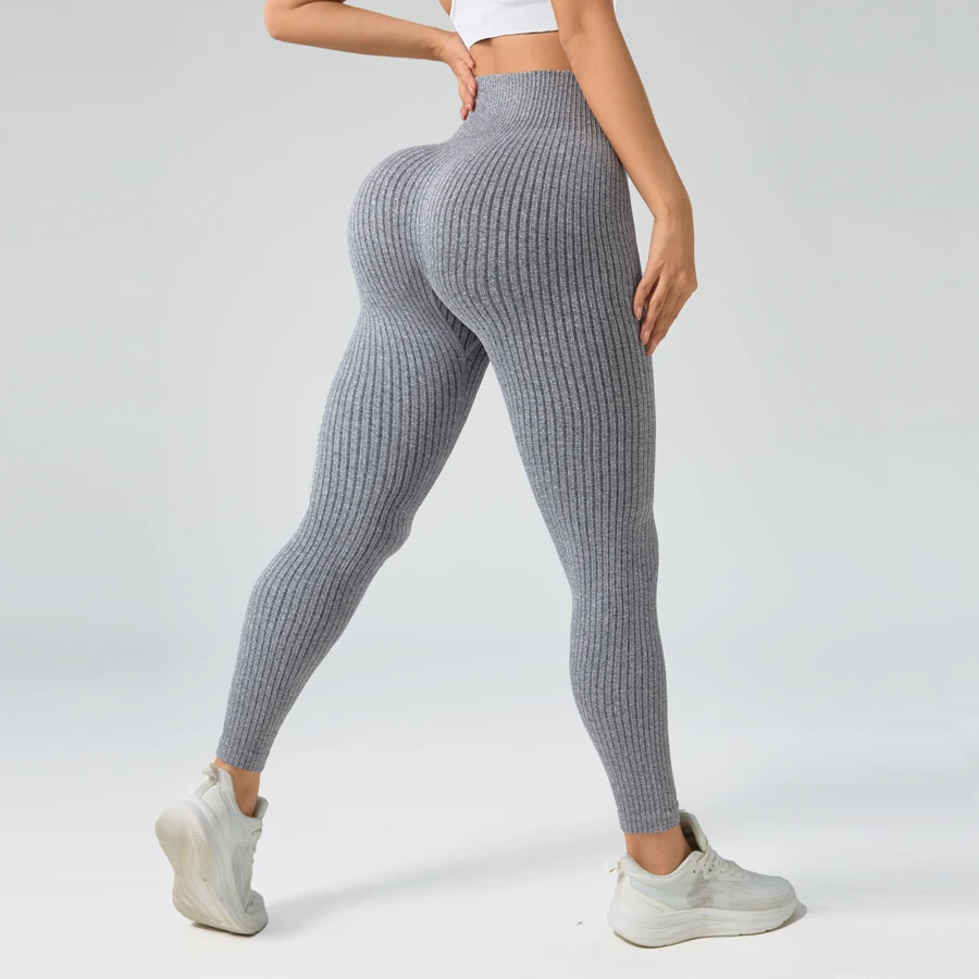 Women Sports Leggings Seamless Yoga Pants w/Tummy Control Sportswear Woman Gym Leggings Women's Trousers Fitness Female Clothing image 5
