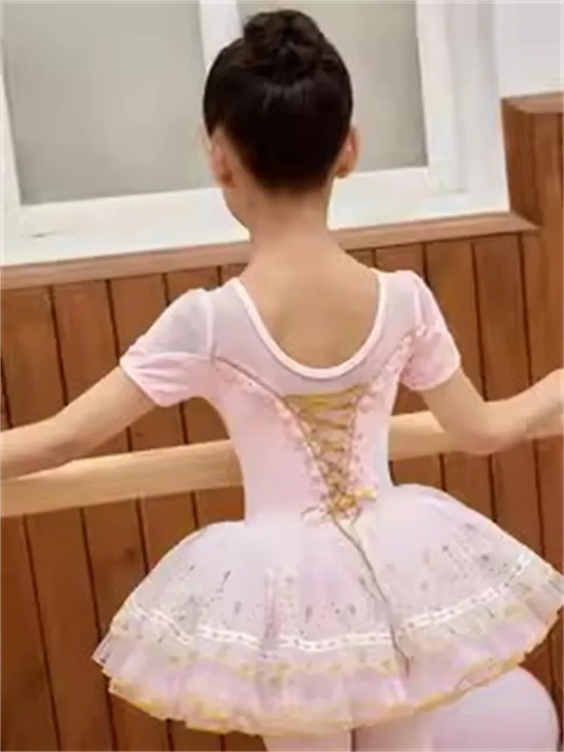 Girls Ballet Dress Professional Ballet Tutu Girls Children Ballerina Costumes Summer Kids Performance Dancewear Dance Tutu Skirt