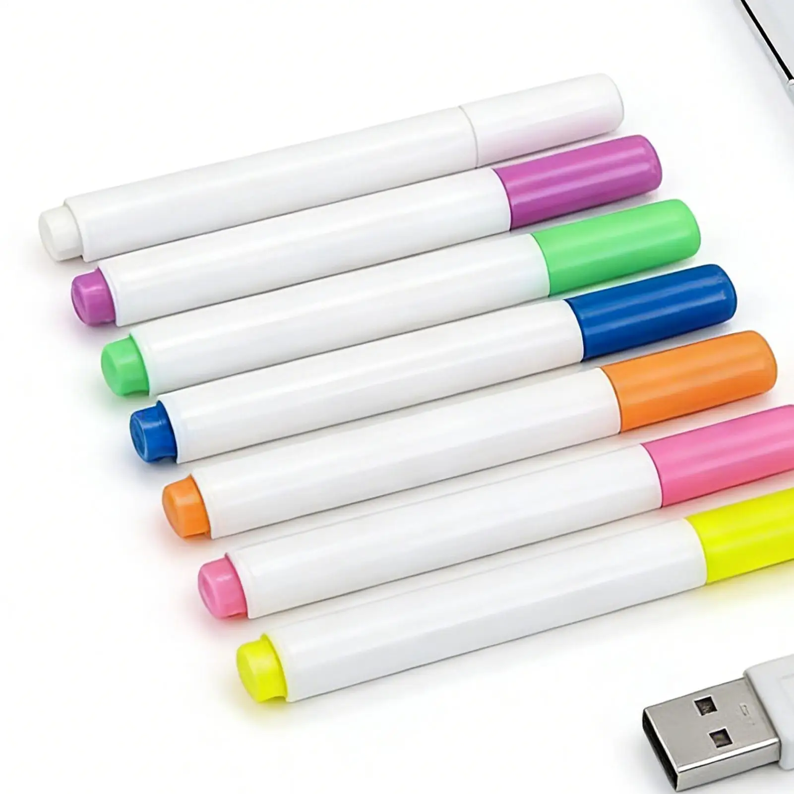 لوحة رسم مضيئة للأطفال، حامل USB قابل للتعديل، ألعاب حرفية ملونة مع قلم 7 ألوان، لوحة رسم مضيئة