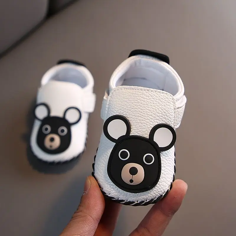 New Arrival Baby First Walking Shoes for 0-1 Year Old Spring Autumn Soft Sole Non Slip Infant Toddler Shoes with Secure Fit