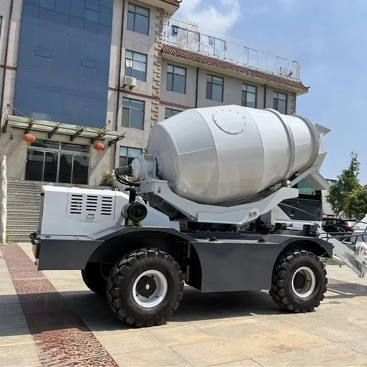 CE Certified Concrete Cement Mixer Truck with 270 Degree Rotation Self-Loading 3.5 4.0 5.5 Cubic Tank Engine Customized