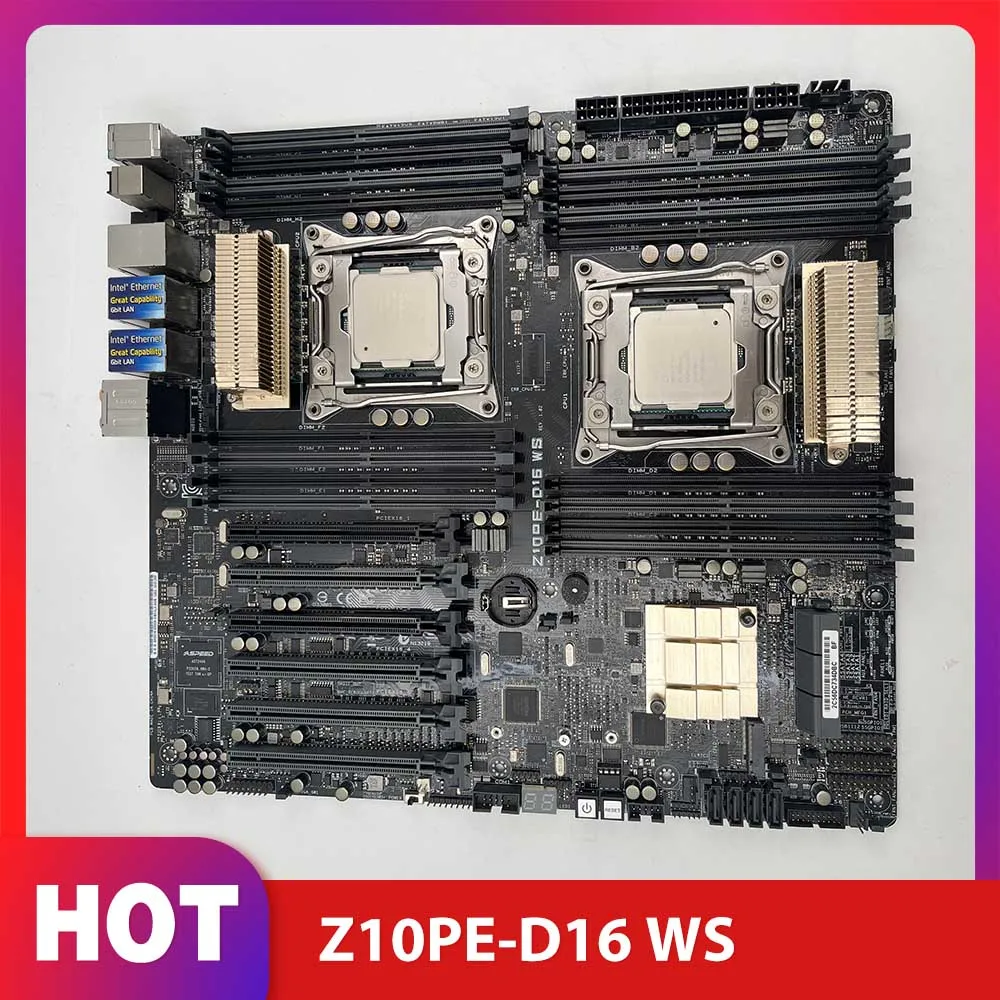 

Для двойной серверной материнской платы A-S-U-S X99 Z10PE-D16 WS