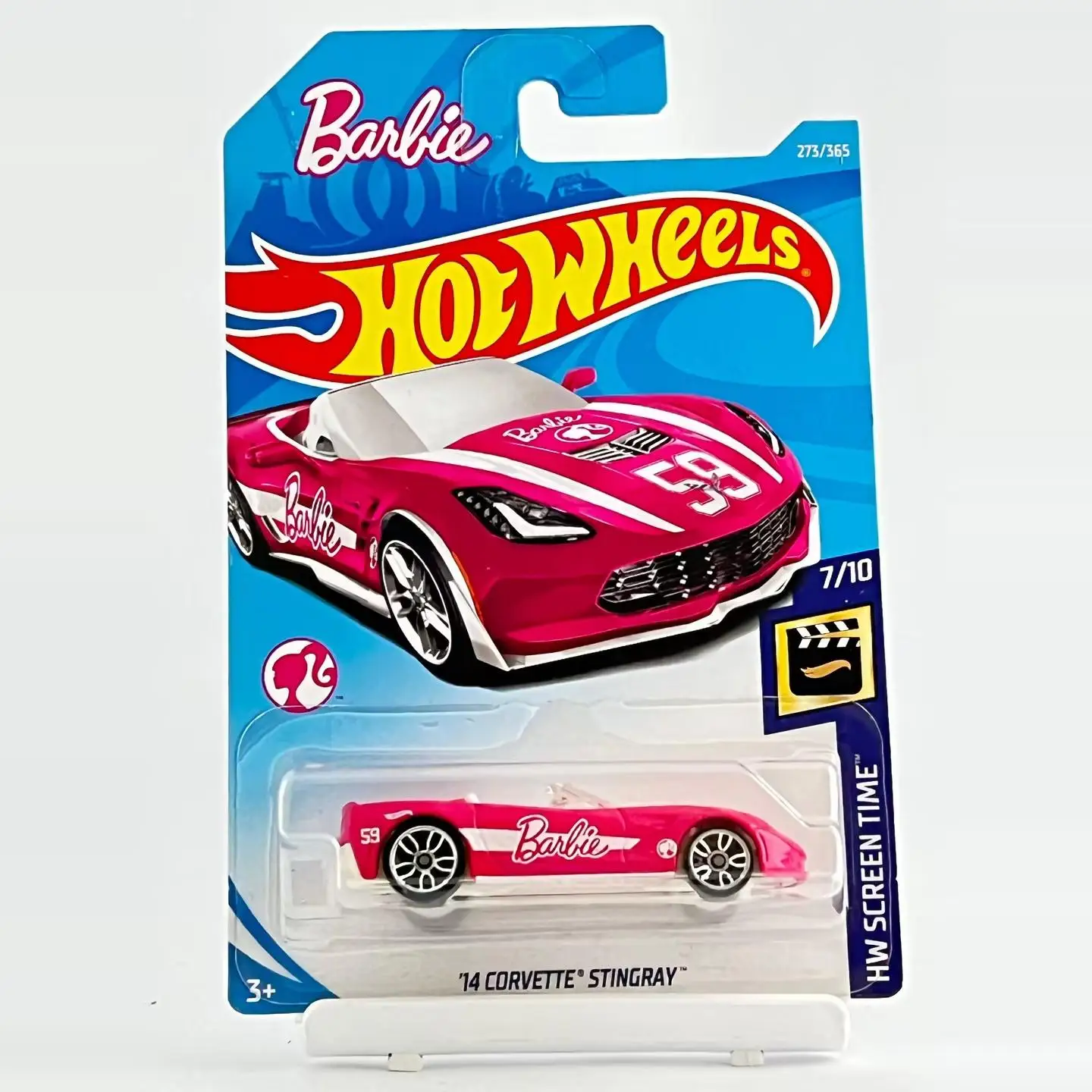 Genuine Hot Wheels Co-Branded Alloy Car Model Vehicle Toy Track Day Cars 14 Corvette Stingray Birthday Holiday Gifts view 4