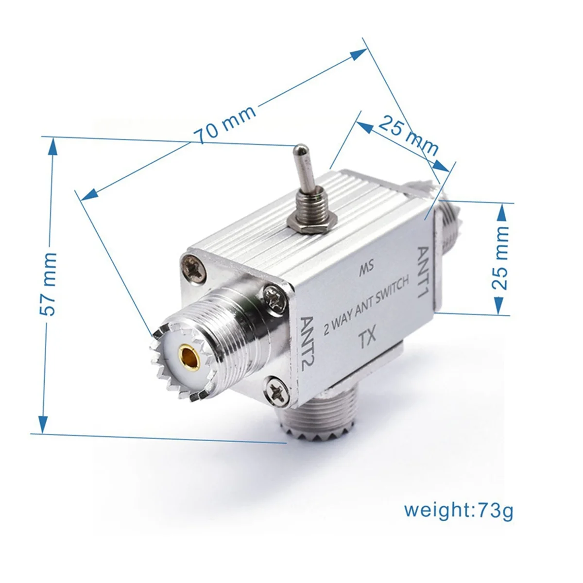 

Popular_2 Way CB/HAM Antenna Coax Switches with OFF/Ground Protection SL-16