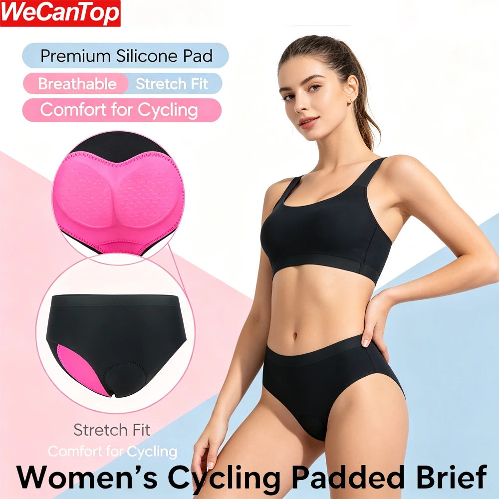 Cycling Shorts For Commute - Women's 4D Padded Cycling Underwear –
