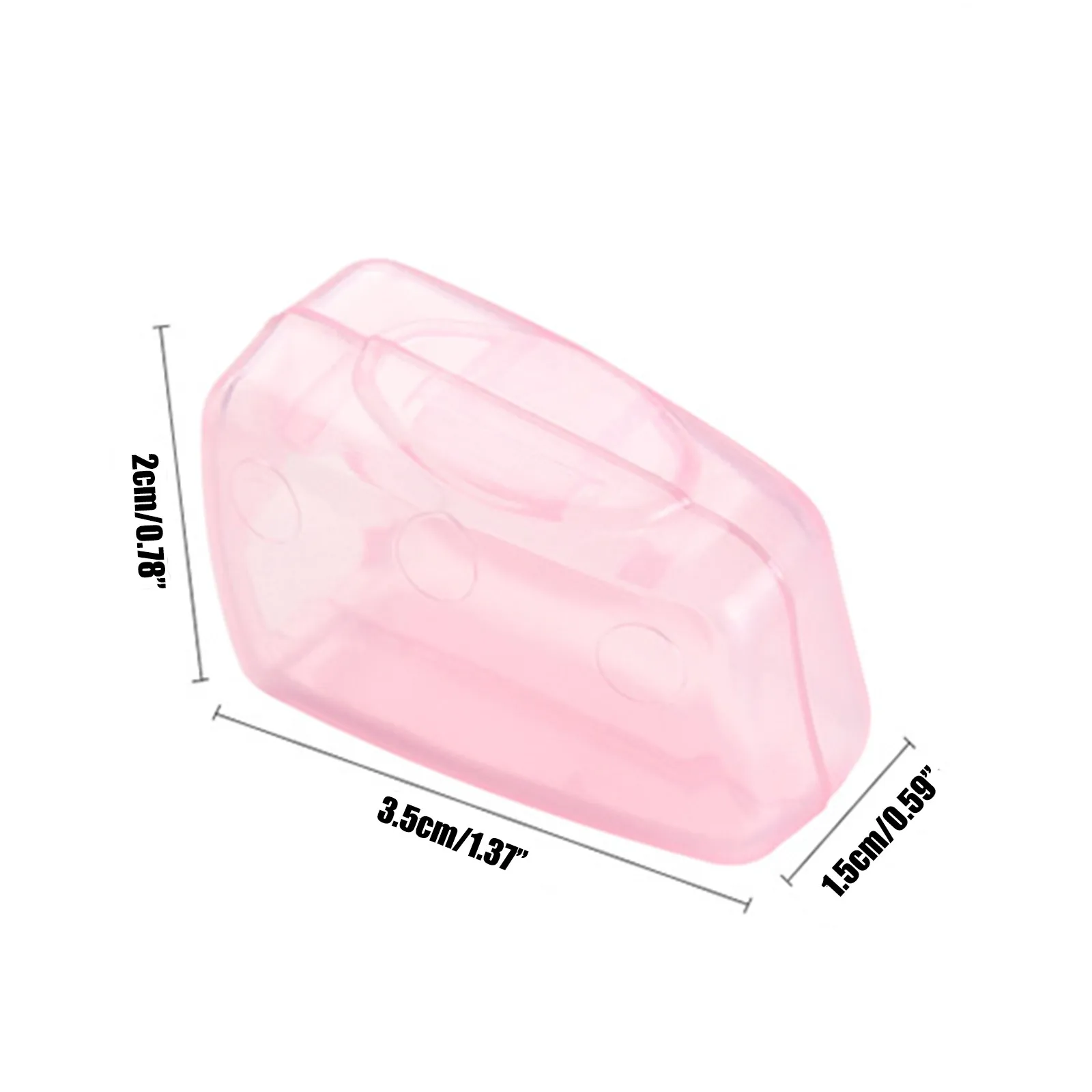 Dust proof Toothbrush Head Protective Cover,Portable Travel Toothbrush Case,lightweight Transparent Toothbrush Holder Case