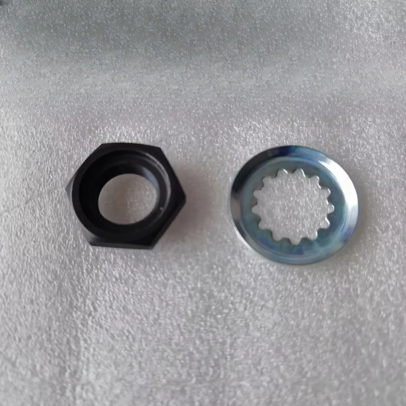 

2 шт. для мотоцикла CFMOTO 450SR MT450 SRS450 CLC450 NK маленькая гайка звездочки, гайка подосе, стопорная шайба