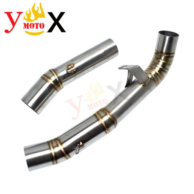 

Z 1000 07-09 Racing Motorycycle Slip On Middle Link Exhaust Pipe Connection Mid Tube Muffler For Kawasaki Z1000 2007-2009 2008
