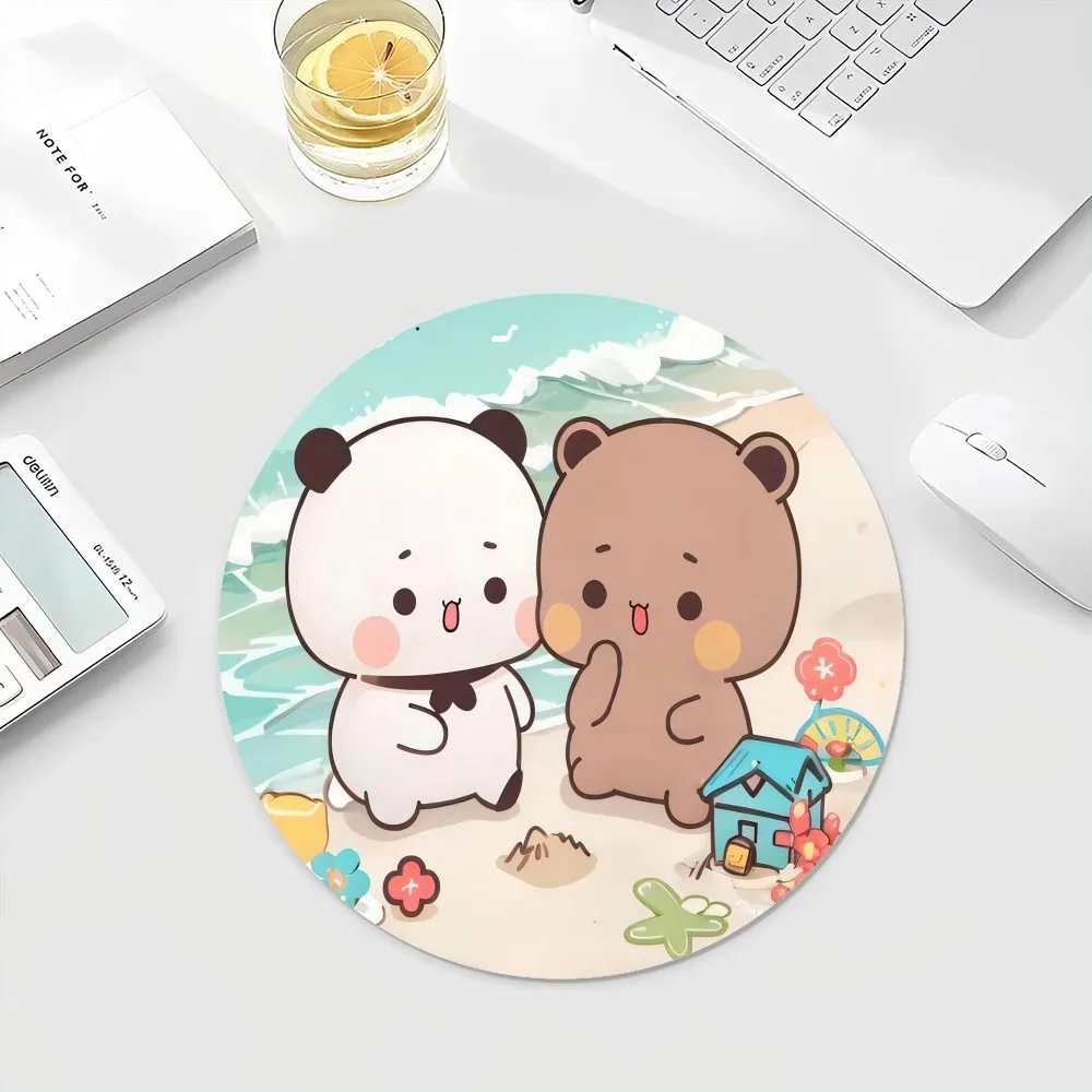 Bubu And Dudu Rubber Small Kawaii Cartoon Anime Gaming Mouse Pad Keyboard Mouse Mats Deskpad Girls for PC Computer Table