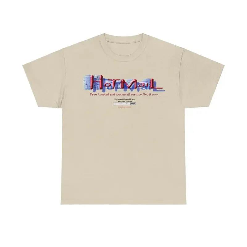 Hotmail Email Service Provider Nostalgic T Shirt