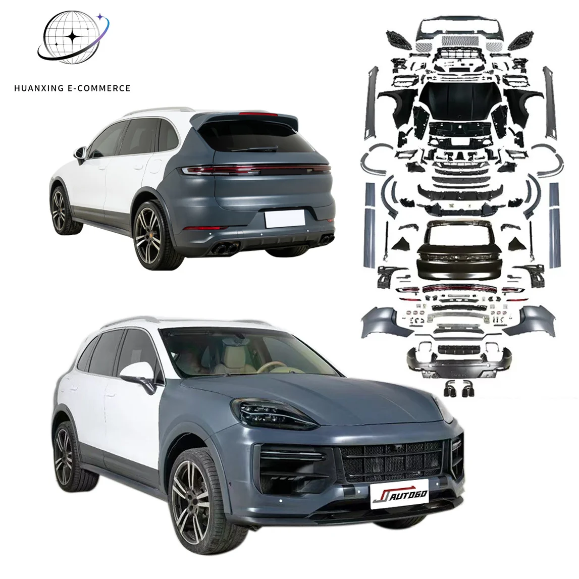 Factory Direct SaleFactory Hot Sale Retrofit BodyKit for  Cayenne 11-17 3.0T S 3.6T 4.8T Turbo GTS Upgrade 2024 9Y0.2 Sty