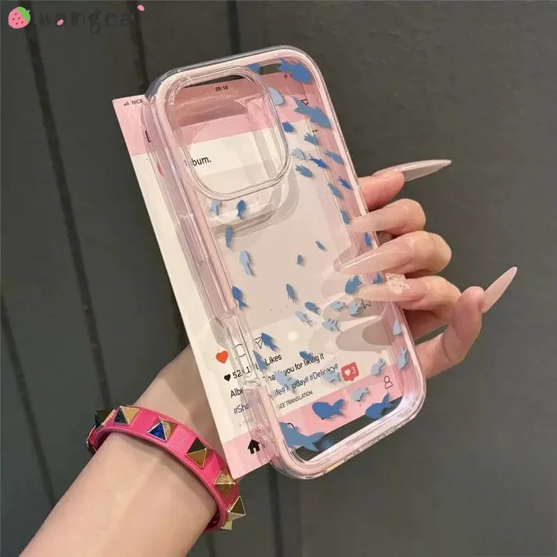 Cute Fish 2in1 Phone Case For Huawei Mate 80 Pro Max 70 Air 60 50 50E 40 40E 30 30E Pro Plus Simple Frame Shockproof Soft Casing - view 4
