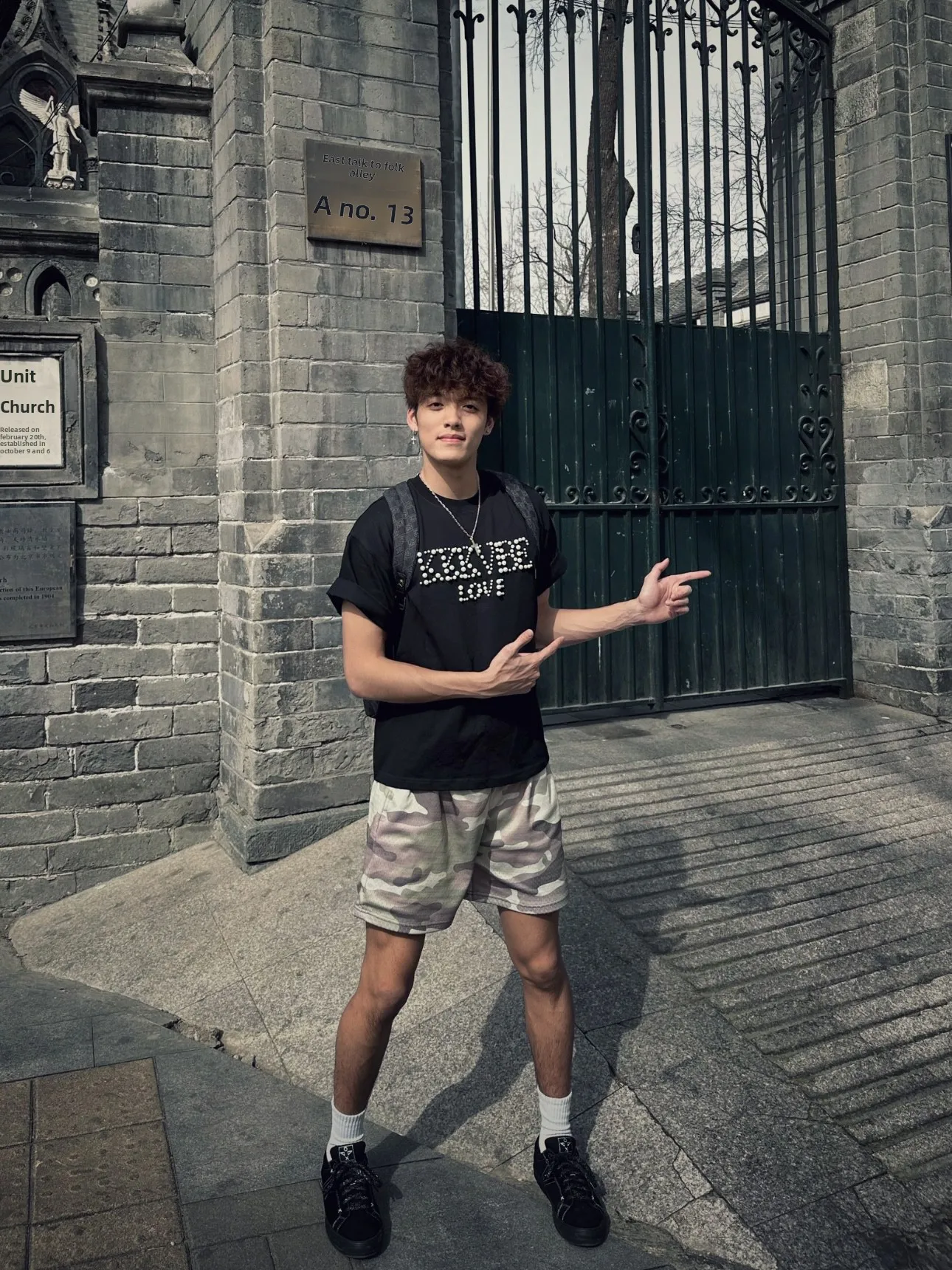 

American Retro Camouflage Baskeall Men's orts Summer Casual Sport Design Sensation below Knee Length Youth Active Wear