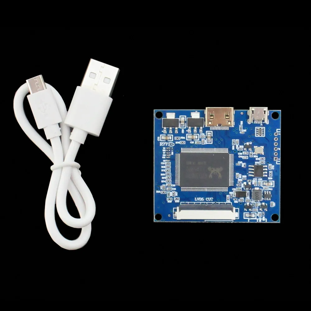 8 Inch 1024*768 IPS LCD Display Screen Driver Control Board Mini HDMI-Compatible For Development Board Raspberry Pi Banana Pi PC