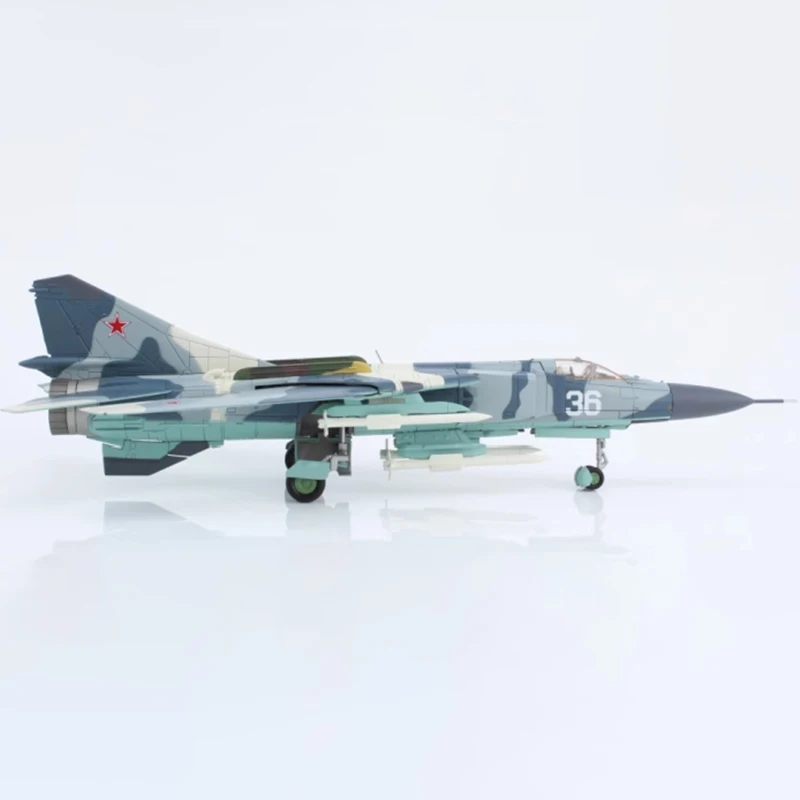 Diecast 1:72 Scale HA5314 MIG-23 fighter of the Russian Air Force Alloy Finished Simulation Model Souvenir Gifts For Adult Boy